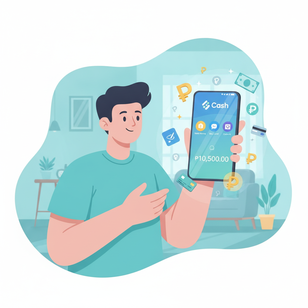 Illustration: How to Make Your First Deposit at Royale Elite Club Using GCash